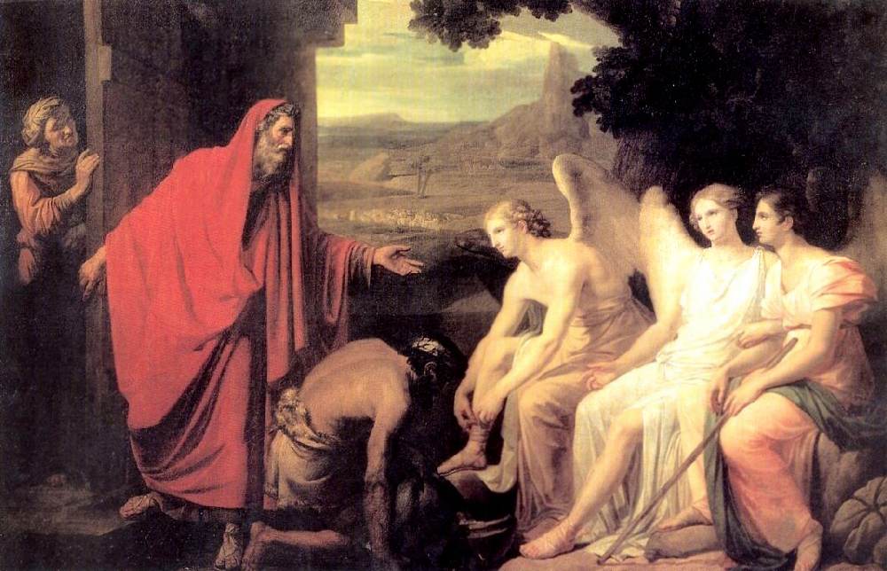Явление Аврааму трёх ангелов у дуба Мамврийского